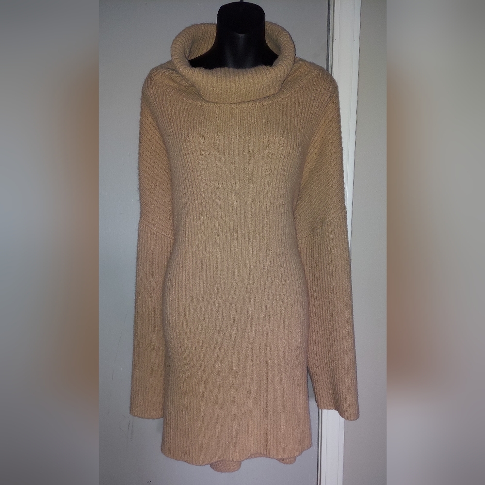 Tan Sweater Dress